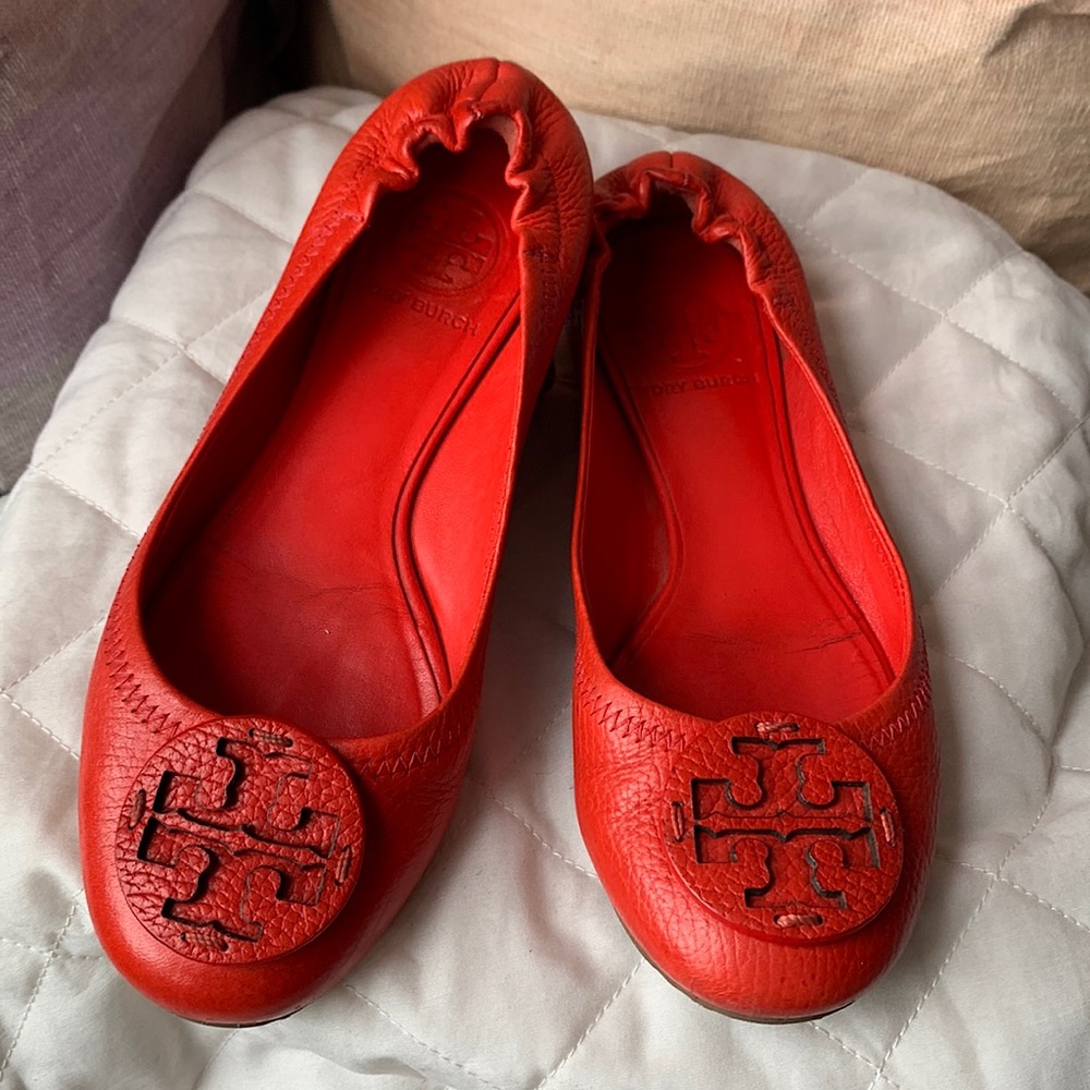 TORY BURCH Reva Ballet Flats - Size 6M